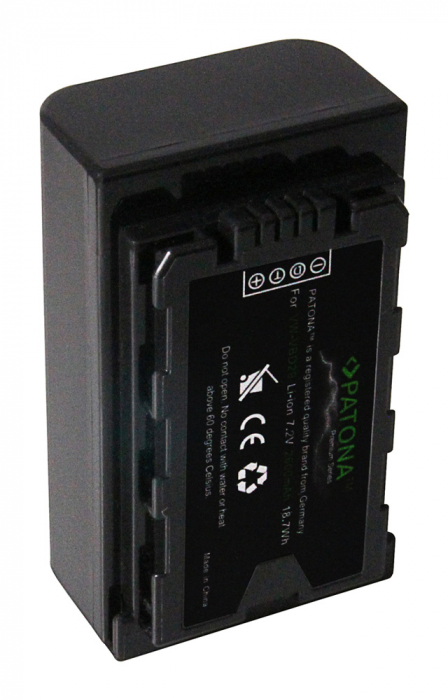 Acumulator tip Panasonic VW-VBD29 2600mAh Patona Premium [4]