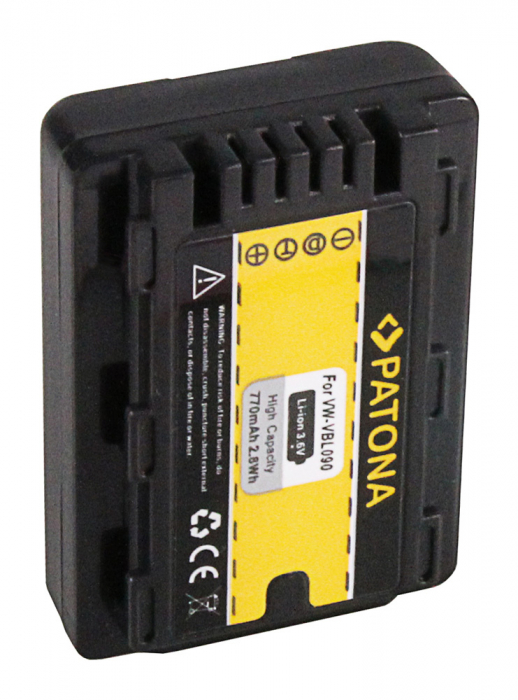 Acumulator tip Panasonic VW-VBL090E-K 770mAh Patona [4]