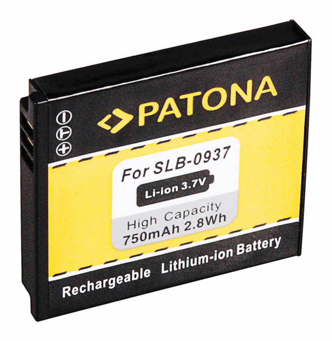 Acumulator tip Samsung SLB-0937 750mAh Patona [2]