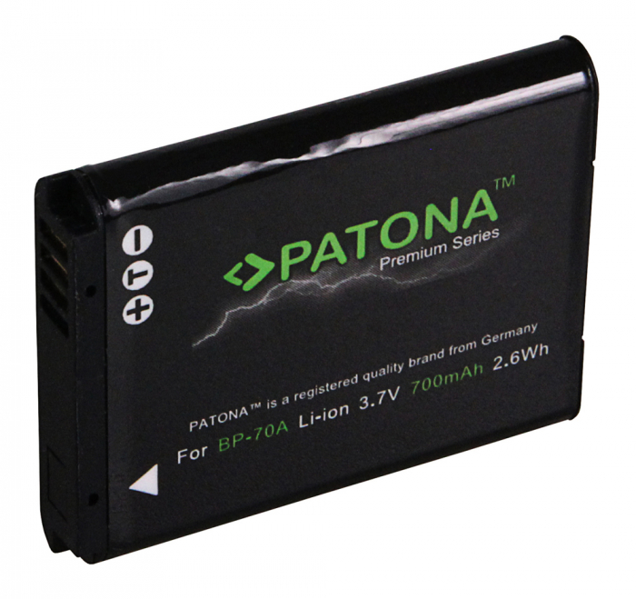 Acumulator tip Samsung SLB-70A 700mAh Patona Premium [2]