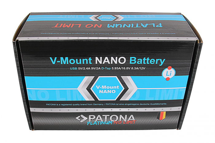 Acumulator tip Sony BP-150w 6400mAh V-Mount Patona Platinum Nano [10]