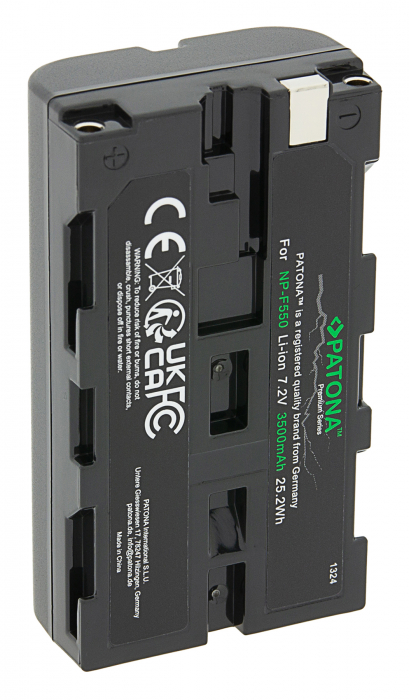Acumulator Patona Premium NP-F550 3500mAh pentru Sony CCD-TR200 CCD-TRV101 CCD-SC5 DCR-TR7000 [2]