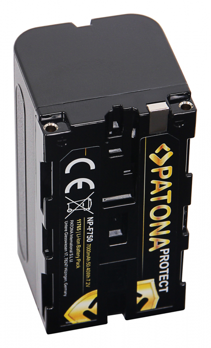 Acumulator tip Sony NP-F750 7000mAh Patona Protect [3]