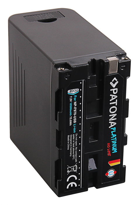 Acumulator tip Sony NP-F970 10500mAh Patona Platinum [4]