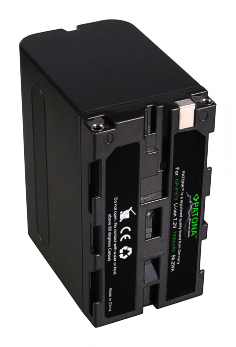 Acumulator Patona Premium NP-F970 7800mAh pentru Sony MVC-FD200 HDR-FX1 GV-D800 DSC-D770 CCD-TRT97 [3]