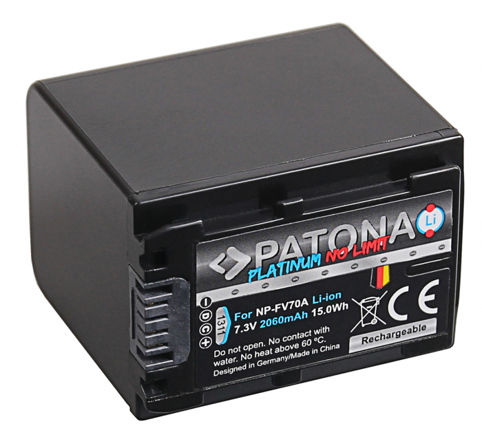 Acumulator tip Sony NP-FV70 2060mAh Patona Platinum [1]