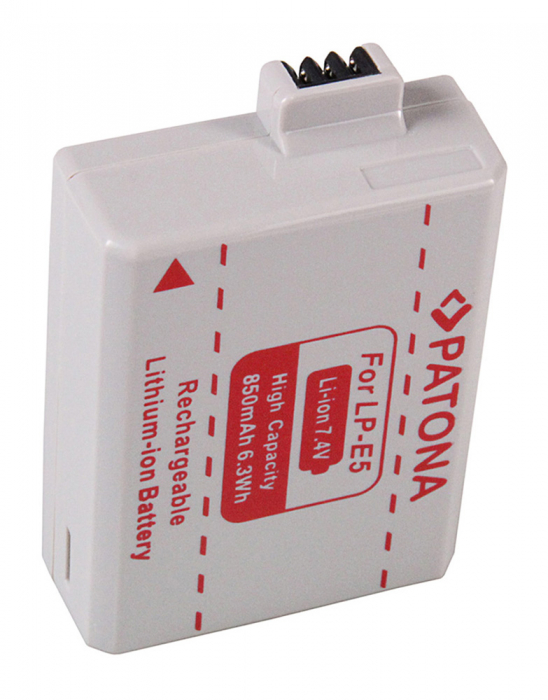 Acumulator tip Canon LP-E5 Patona [4]