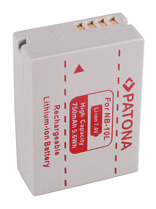 Acumulator tip Canon NB-10L 750mAh Patona [4]