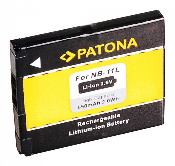 Acumulator tip Canon NB-11L 550mAh Patona [2]