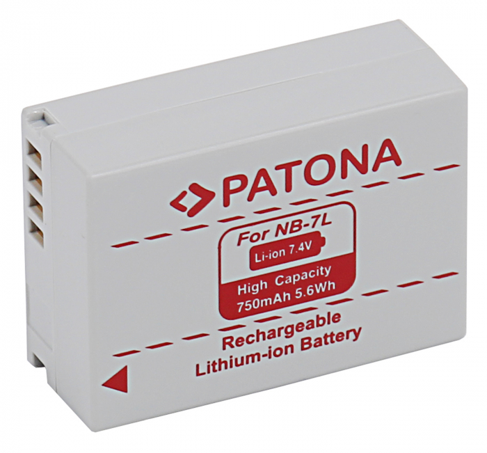 Acumulator tip Canon NB-7L 750mAh Patona [2]