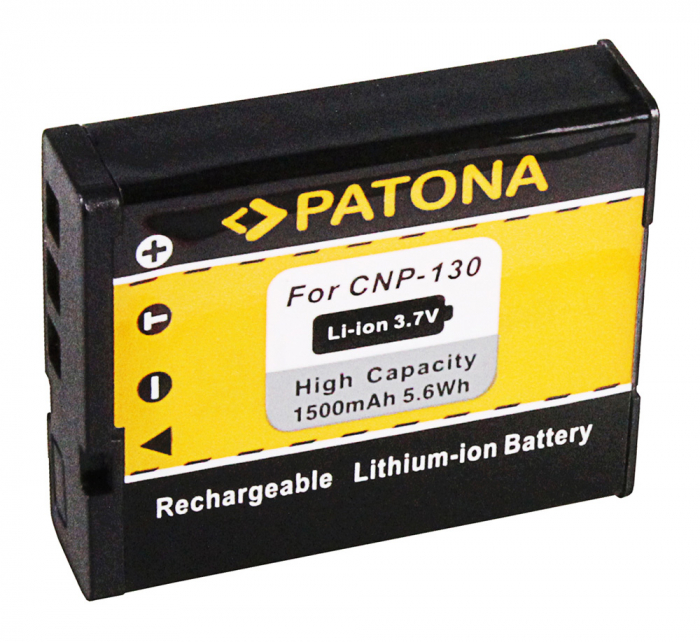 Acumulator tip Casio NP-130 1500mAh Patona [2]