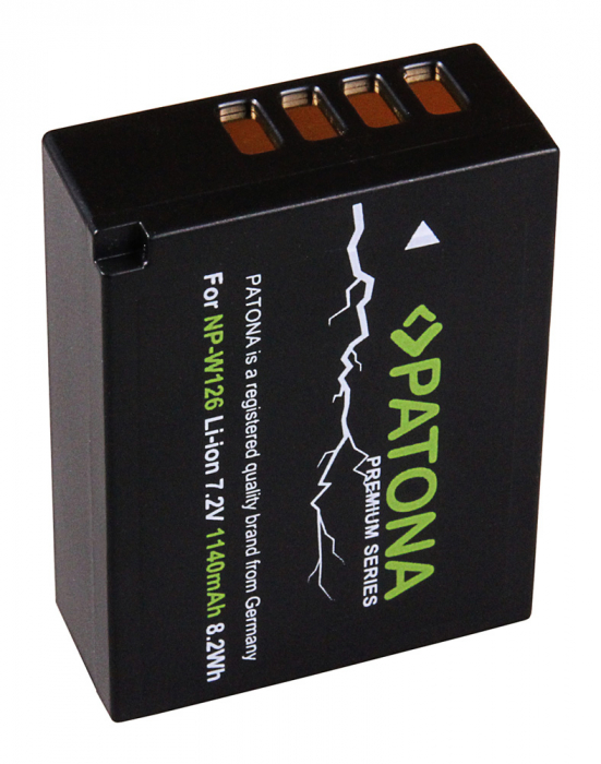Acumulator pentru Fuji NP-W126 1140mAh Patona Premium [3]