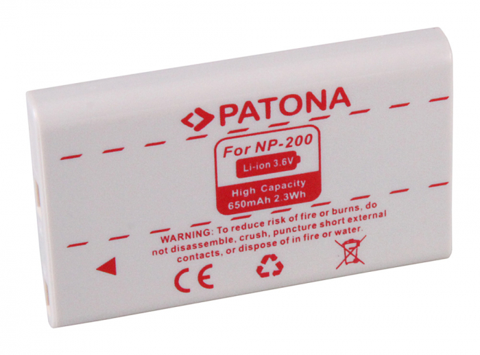 Acumulator tip Konica Minolta NP-200 Patona [2]