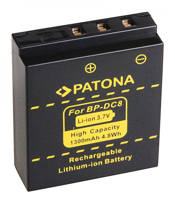 Acumulator tip Leica BP-DC8 1300mAh Patona [2]