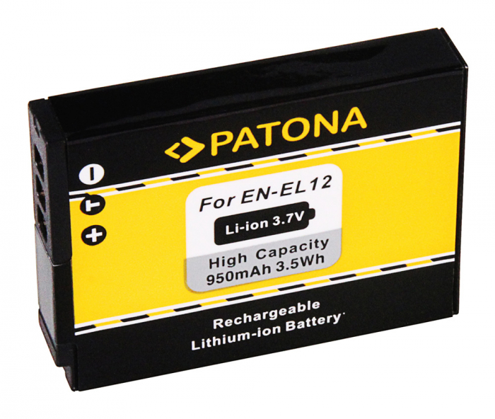 Acumulator tip Nikon EN-EL12 950mAh Patona [2]