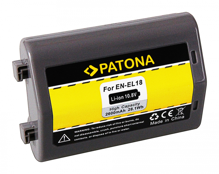 Acumulator tip Nikon EN-EL18 2600mAh Patona [2]