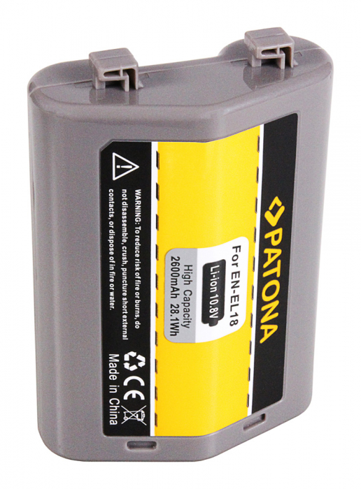 Acumulator tip Nikon EN-EL18 2600mAh Patona [4]