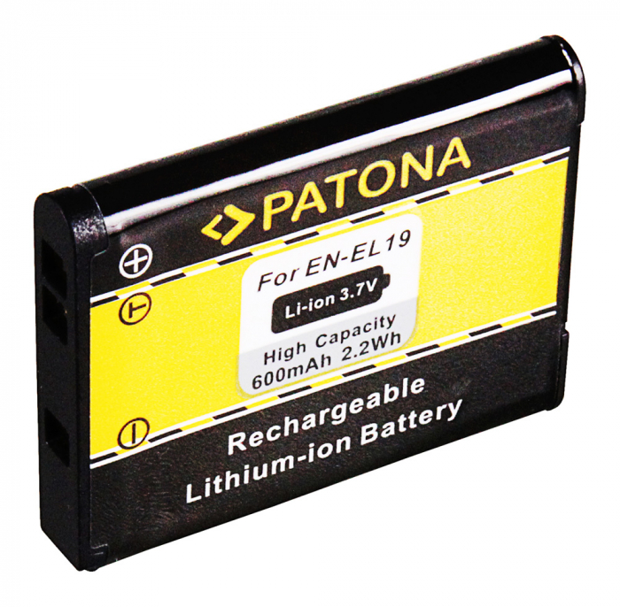 Acumulator tip Nikon EN-EL19 600mAh Patona [2]