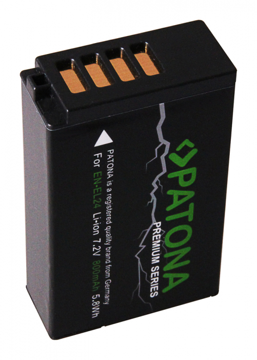 Acumulator pentru Nikon EN-EL24 800mAh Patona Premium [3]