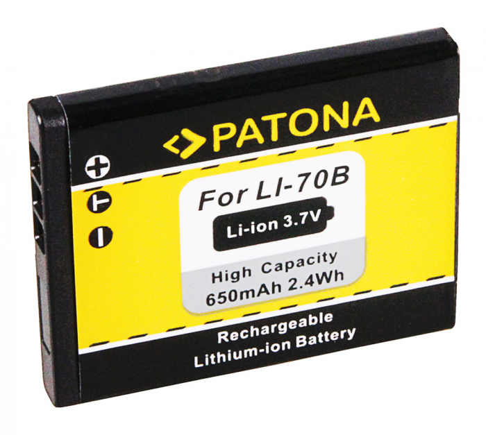 Acumulator tip Olympus Li-70B 650mAh Patona [2]