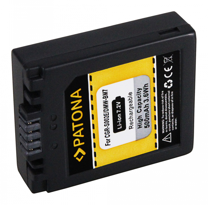 Acumulator tip Panasonic CGA-S002 DMW-BM7 Patona [4]