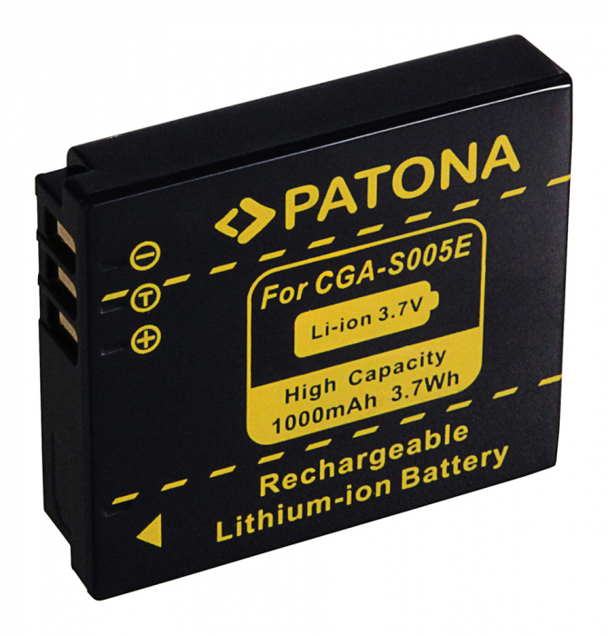Acumulator tip Panasonic CGA-S005E Patona [2]