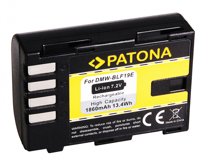 Acumulatori tip Panasonic DMW-BLF19 1860mAh Patona [2]