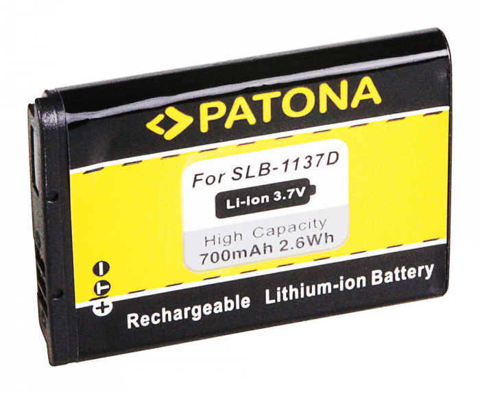 Acumulator tip Samsung SLB-1137D 700mAh Patona [2]