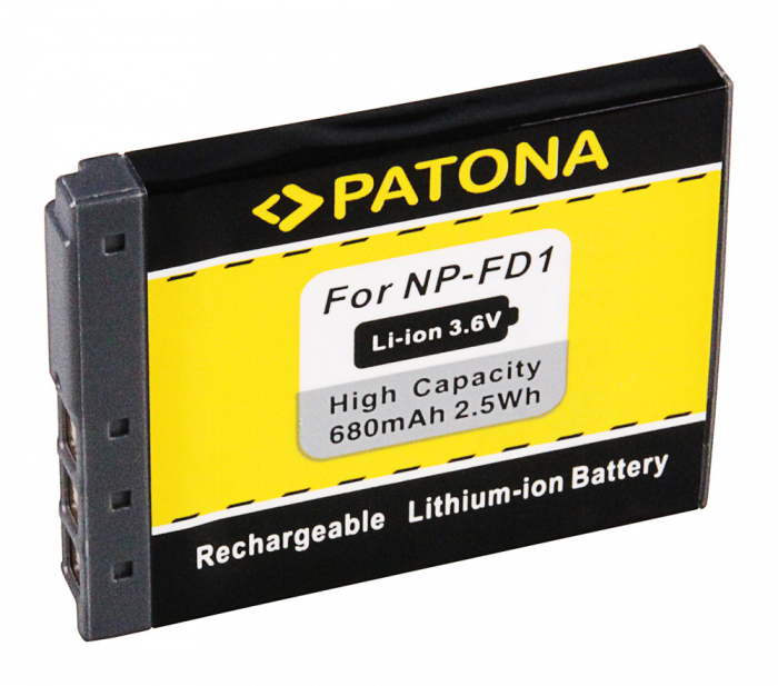 Acumulator tip Sony NP-BD1 NP-FD1 680mAh Patona [2]
