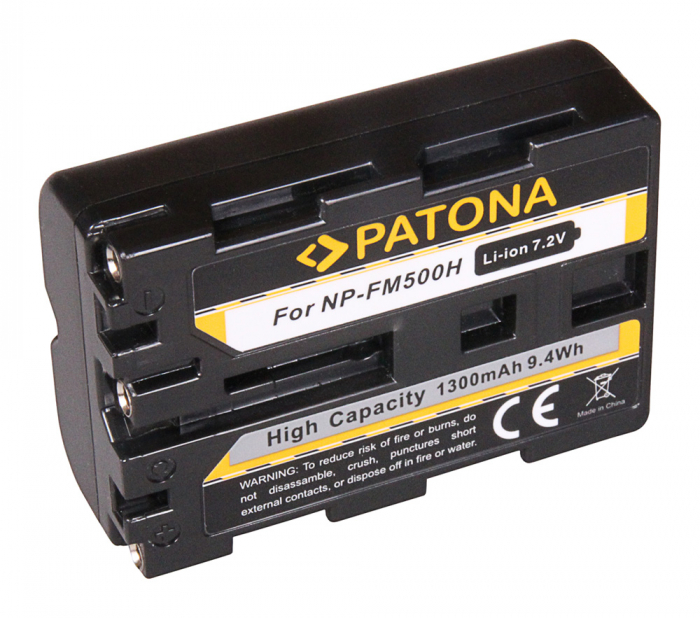 Acumulator tip Sony NP-FM500 1300mAh Patona [2]