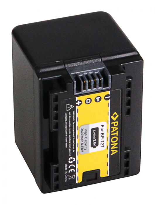 Acumulator tip Canon BP-727 2400mAh Patona [4]