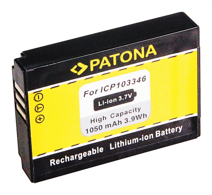 Acumulator tip Oregon ICP103346 1050mAh Patona [2]