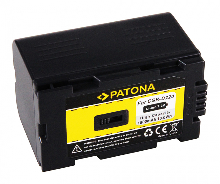 Acumulator tip Panasonic CGR-D220 Patona [2]