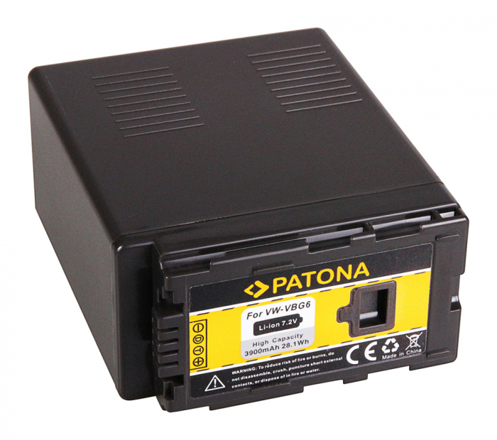 Acumulator tip Pansonic VW-VBG6 3900mAh Patona [2]