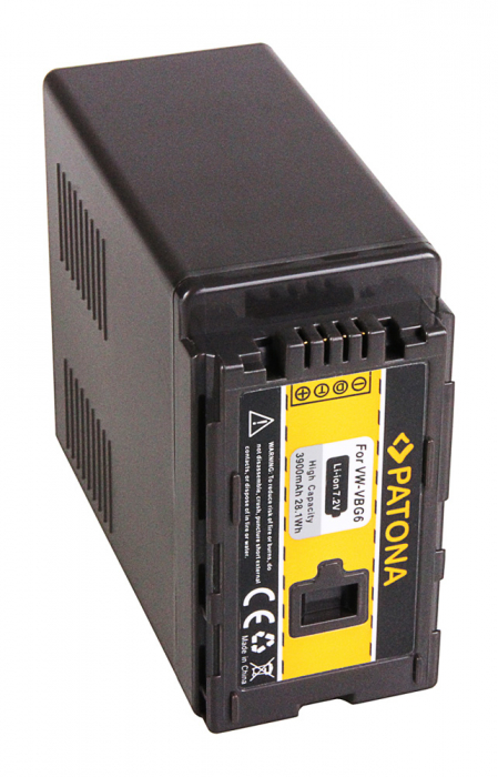 Acumulator tip Pansonic VW-VBG6 3900mAh Patona [4]