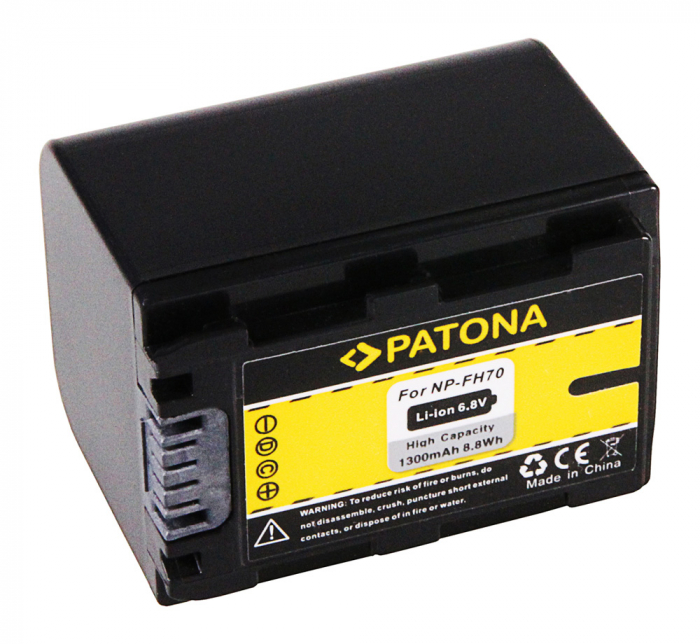 Acumulator tip Sony NP-FH70 1300mAh Patona [2]