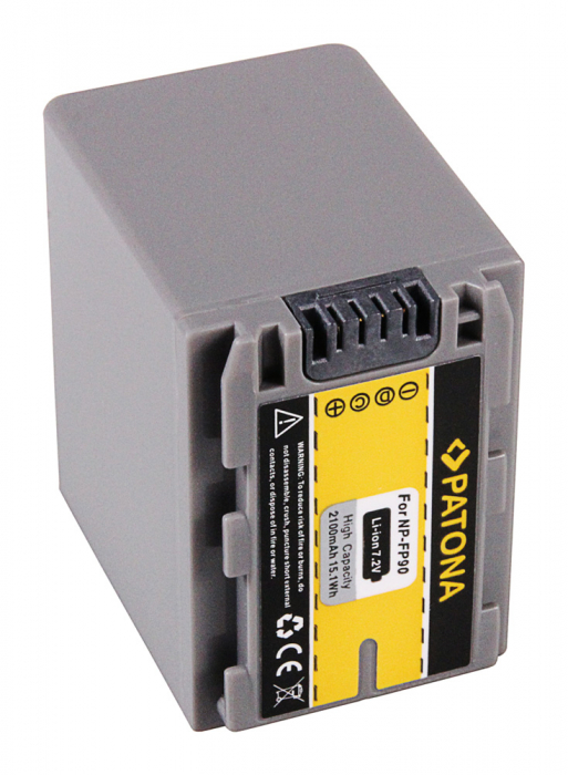 Acumulator tip Sony NP-FP90 2100mAh Patona [4]