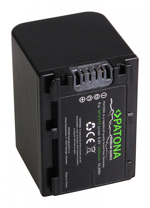 Acumulator pentru Sony NP-FV70 1600mAh Patona Premium [3]
