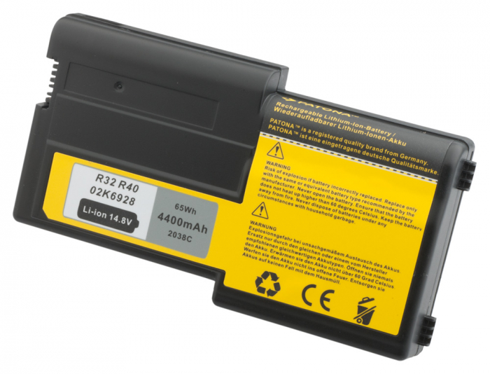 Acumulator pentru IBM Thinkpad R40 Patona [2]