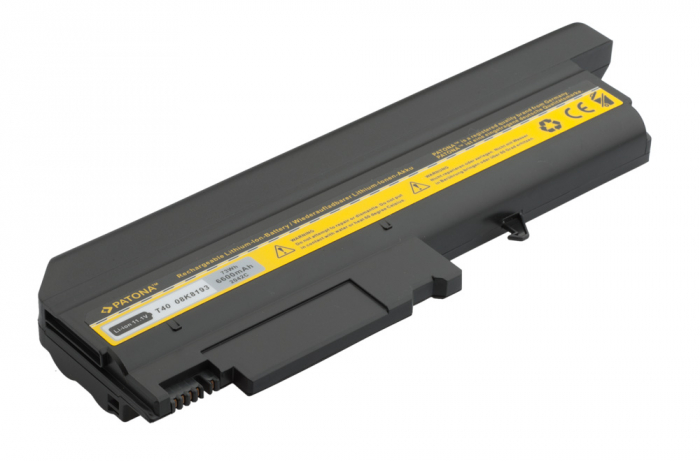 Acumulator pentru IBM Thinkpad T40 6600mAh Patona [3]