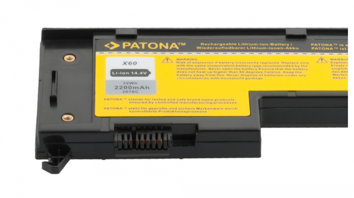 Acumulator pentru IBM ThinkPad X60 Patona [4]