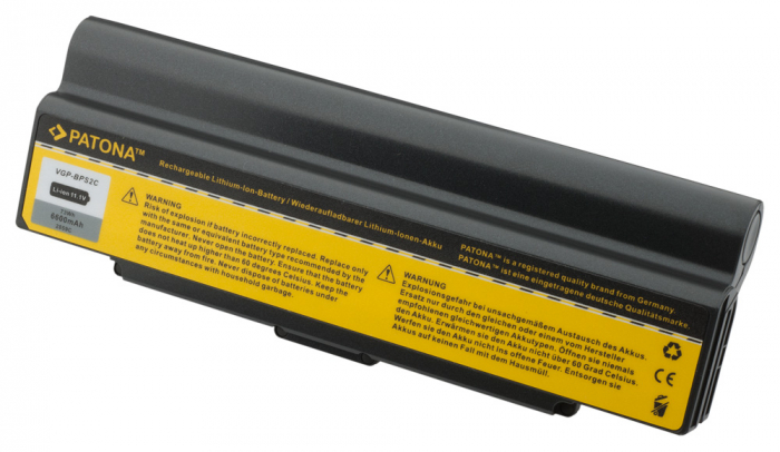 Acumulator pentru Sony Vaio PCG-S50 6600mAh Patona [2]