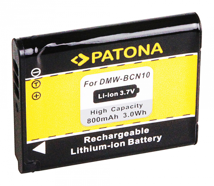 Acumulator tip Panasonic DMW-BCN10 800mAh Patona [2]
