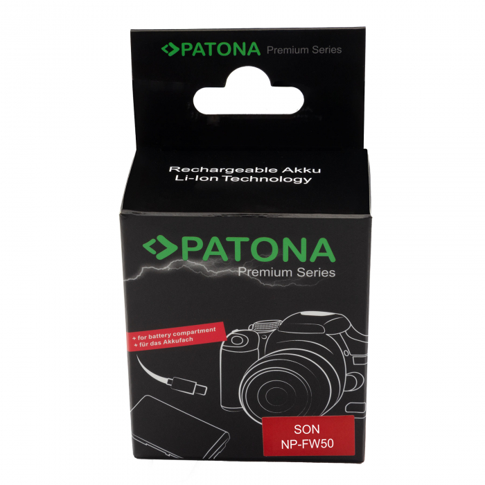 Adaptor pentru acumulator Sony NP-FW50 cu USB-C Patona Premium [6]