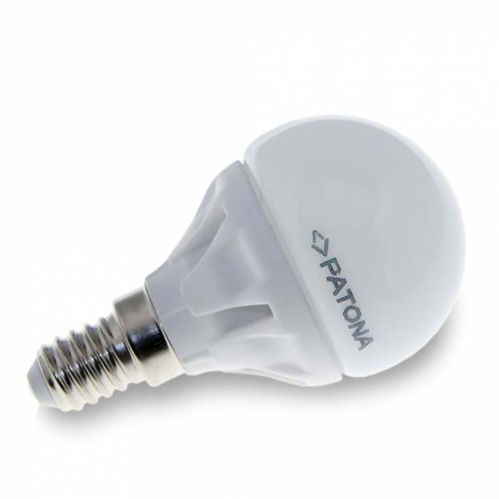 Bec LED E14 4,5W alb cald echivalent 40W [2]
