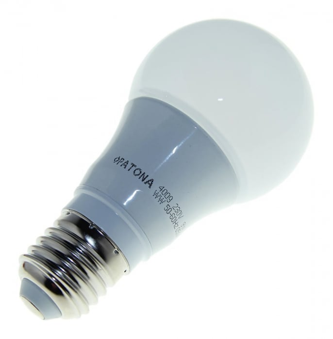 Bec LED E27 9W alb cald echivalent 70W [2]