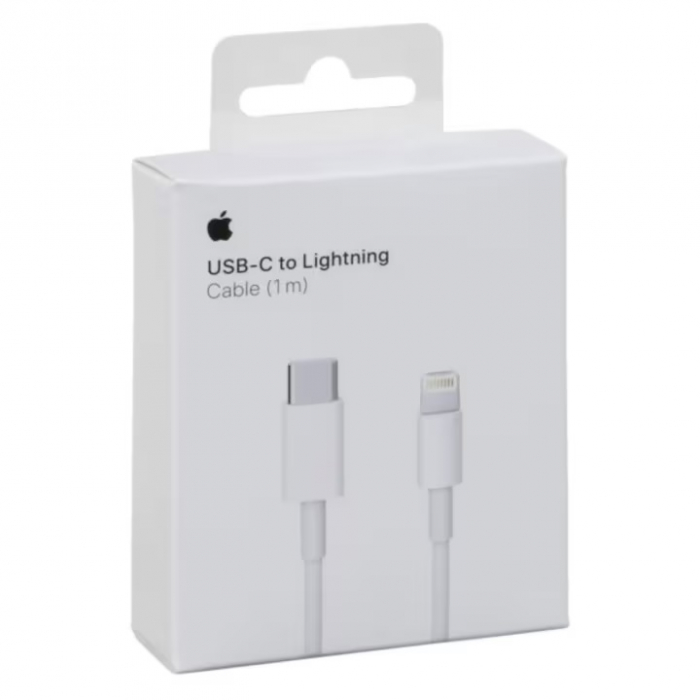 Cablu de date Apple USB Type-C - Lightning, MQGJ2ZM/A, 1m - White, Blister Apple [1]