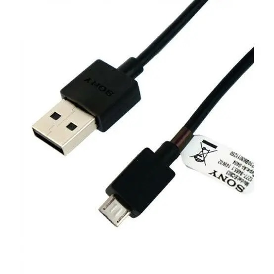 Cablu de date de încărcare micro USB Sony EC801 pentru Xperia Z5 Premium Z3 Z2 Z1 Z C4 Z3+ [2]