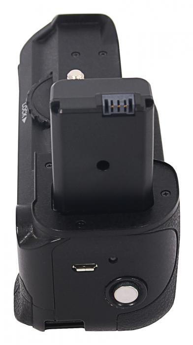 Grip pentru Sony A6000 A6300 A6500 NP-FW50 cu telecomanda Patona Premium [4]