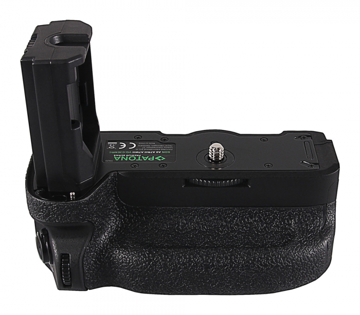 Grip pentru Sony Alpha A7MIII A7RIII A7III A9 NP-FZ100 cu telecomanda Patona Premium [3]